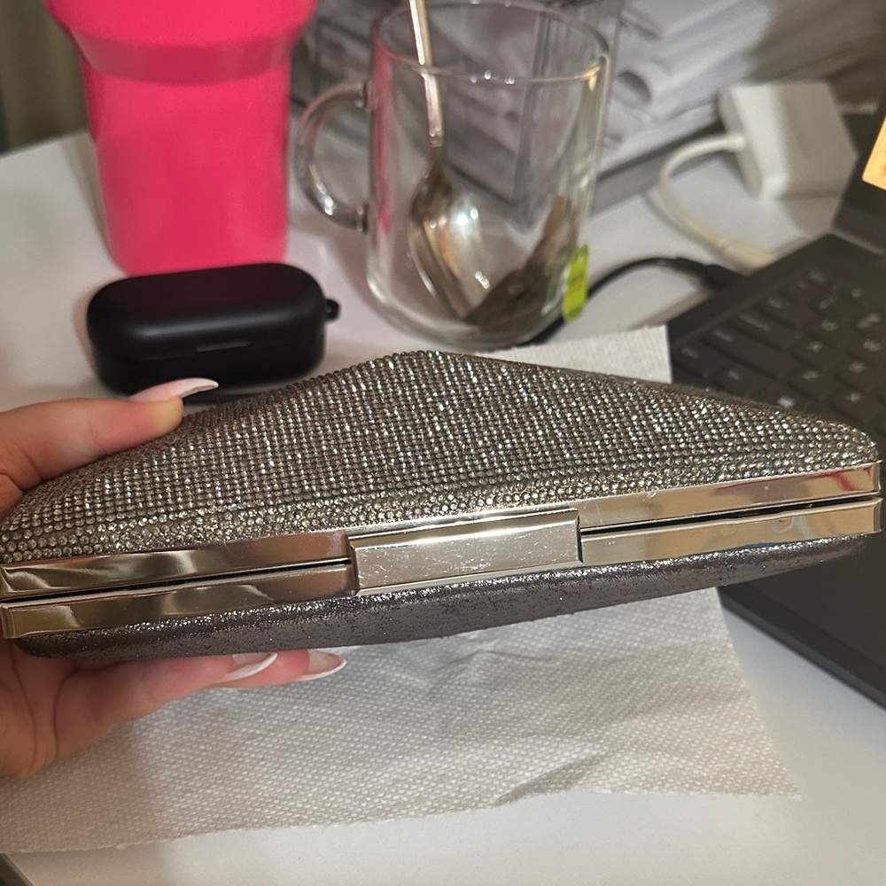 Sparkling Silver Clutch - Picture 10 of 10